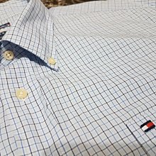 【TOMMY HILFIGER】水藍色條紋休閒襯衫 L號 歷史價格詳細信息