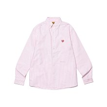 Human made STRIPED WORK L/S SHIRT 條紋長袖襯衫HM25SH001。太陽選物社 歷史價格詳細信息