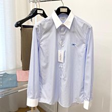 『名品站』菲拉格慕休閒長袖襯衫 英倫風型男修身條紋襯衫 原單大牌 專櫃精品簡約紳士白領襯衣40AT229 歷史價格詳細信息