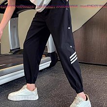 冰絲褲冰絲休閑褲 夏季新款薄款長褲速干網眼超薄款束腳男士運動褲子透氣 大尺碼長褲 涼感長褲 排汗褲 歷史價格詳細信息