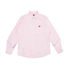 Human made STRIPED WORK L/S SHIRT 條紋長袖襯衫HM25SH001。太陽選物社 歷史價格詳細信息