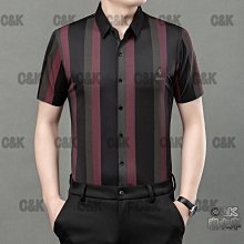 夏季薄款短袖新款潮流商務popl衫男翻領T恤男裝上衣涼感男上衣短袖polo衫男t恤短袖寬鬆短袖-22號穿搭 歷史價格詳細信息