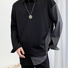 polo衫假兩件衛衣女超火cec春秋新款潮韓版寬松爆款上衣長袖外套-餘登米女裝 歷史價格詳細信息