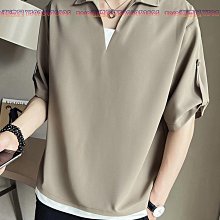 短袖 夏季上衣 男上衣 夏季冰絲垂感男裝超薄款t恤男士短袖小衫透氣中國風寬松大碼唐裝-正正男裝 歷史價格詳細信息