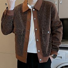 華夫格 小外套大學T 男素色連帽夾克 寬鬆夾克 情侶外套 歷史價格詳細信息