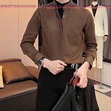 【秋冬新品】假兩件長袖襯衫男 修身韓版襯衫男 小眾個性拼接撞色上衣男 男襯衣 仿牛仔工裝長袖衫 305 歷史價格詳細信息