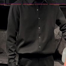 假兩件毛呢襯衫男士長袖秋冬穿搭高級感襯衣2024春季新款外穿上衣【zero潮流屋】 歷史價格詳細信息