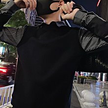 襯衫假兩件毛衣外套男裝2023新款衣服秋季高級感針織開衫潮男穿搭-zero潮流屋 歷史價格詳細信息