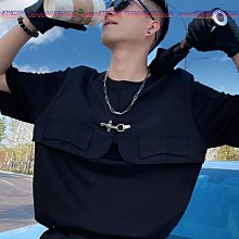 polo衫假兩件衛衣女超火cec春秋新款潮韓版寬松爆款上衣長袖外套-餘登米女裝 歷史價格詳細信息