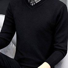 假兩件毛衣男 4色M3XL 秋冬寬鬆上衣 潮流圓領華夫格針織衫 韓版慵懶簡約針織外套 歷史價格詳細信息