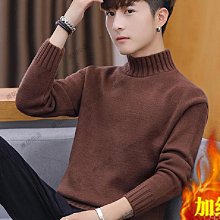 新品 冬季高領毛衣男 2023年新款潮流大尺碼寬鬆休閒潮流針織衫上衣男 高領撞色毛衣男-可開發票 歷史價格詳細信息