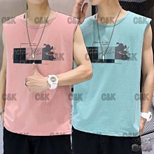 男背心 純棉背心 韓版背心 籃球背心 無袖背心 健身運動背心 削肩背心 夏天必備輕盈柔軟無袖上衣-毛毛男裝 歷史價格詳細信息