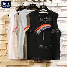 無袖背心男外穿潮大純棉無袖t恤男士悟空運動健身衣服籃球上衣 七龍珠背心 悟空背心-真男人專賣店 歷史價格詳細信息