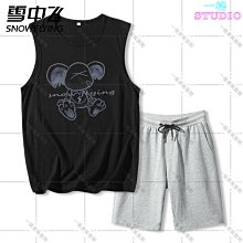 男士背心純棉夏季外穿美式籃球訓練運動健身上衣服無袖打底吸汗衫 健身背心男 歷史價格詳細信息