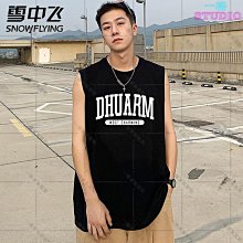 無袖t恤男 夏季純棉彈力寬肩運動加肥大碼寬松胖子肥佬坎袖衫背心-毛毛男裝 歷史價格詳細信息