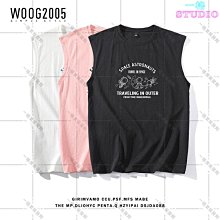 WOOG2005圓領黑色刺繡短袖T恤男2024夏季新款潮微寬松半袖體恤衫 歷史價格詳細信息