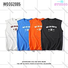 WOOG2005圓領黑色刺繡短袖T恤男2024夏季新款潮微寬松半袖體恤衫 歷史價格詳細信息