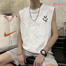 「一格男裝服飾」ins背心男士坎肩外穿寬松港風籃球砍袖健身潮牌運動夏季無袖t恤男XT 歷史價格詳細信息