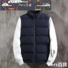 秋冬立領棉馬甲男羽絨痞帥百搭純色大碼保暖韓版休閑潮牌無袖外套【zero潮流屋】 歷史價格詳細信息