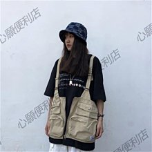 下殺 日系復古工裝馬甲春秋新款男女寬松百搭馬甲外套褂子坎肩馬夾潮流 歷史價格詳細信息