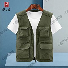 多口袋工裝馬甲 釣魚馬甲 攝影師馬甲 背心外套男 百搭無袖上衣 歷史價格詳細信息