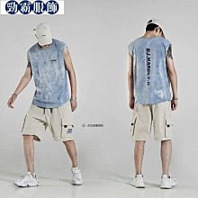 外穿無袖港風ins背心外套男休閒寬鬆男士馬甲復古尚【B0408】 夏薄款外搭寬鬆無袖休閒馬夾男女情侶款外穿無袖韓版-潮流精選 歷史價格詳細信息