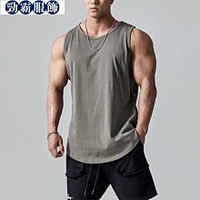 男生運動健身服飾運動背心男戶外跑步籃球訓練健身透氣無袖工字新款寬松速干背心男 歷史價格詳細信息
