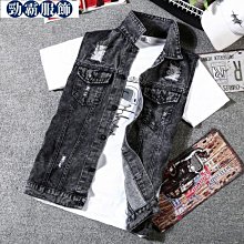 馬甲薄款牛仔背心馬甲外套女2023夏季新款無袖外搭短款坎肩女款馬夾 歷史價格詳細信息