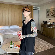 大尺碼夏季背心男潮流百搭寬鬆休閒上衣圓領無袖上衣學院風薄款透氣運動背心無袖上衣大尺碼lord-MINTS名仕男裝 歷史價格詳細信息