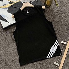 三道槓運動套裝女春秋季學生大尺碼bf黑色厚棉T衛褲休閒兩件式跑步服 歷史價格詳細信息