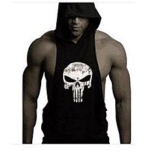 運動休閒背心夏季男士運動背心 寬鬆大開叉 素色無袖t恤 速乾圓領背心 歷史價格詳細信息