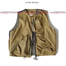 帥氣寬松復古多口袋純色工裝坎肩馬甲情侶外套青少年百搭無袖背心機能背心-雅怡尚品 歷史價格詳細信息
