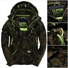 Superdry極度乾燥 迷彩連帽防風衣 尺碼XL 歷史價格詳細信息