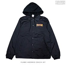 THRASHER 日線 FLAME HOODED 內刷毛/純棉 長袖帽T-灰色(樣品)【HopesTaiwan】 歷史價格詳細信息