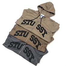 美國stussy正品20SS潮牌澳州版本深灰色咖啡色拉鍊連帽刺绣風衣外套 價格比較,價格查詢,歷史價格詳細信息