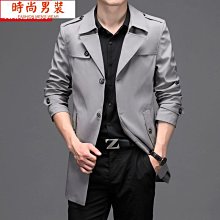 中夾克男爸爸秋裝翻領修身商務休閑新款外套男裝-港仔男裝 歷史價格詳細信息