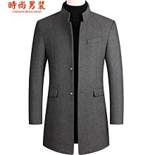 加棉加厚毛呢大衣男青年修身金貂絨呢子夾克韓版短款翻領貂絨風衣 歷史價格詳細信息
