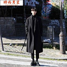 日系風衣男長款加厚保暖呢大衣男潮男士寬松呢外套毛呢子韓版披風-时尚男装 歷史價格詳細信息