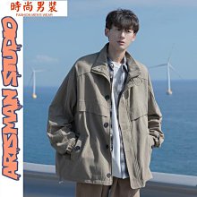 @港仔文藝男 日系復古大口袋工裝褲男秋季寬鬆男生休閒直筒褲子 歷史價格詳細信息