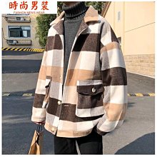 毛呢大衣男秋冬韓版潮流時尚休閒呢子風衣中長款帥氣寬鬆外套 歷史價格詳細信息