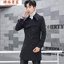 秋季寬鬆風衣男中長款大衣外套潮流潮牌休閒個性日系痞帥寬鬆上衣-时尚男装 歷史價格詳細信息