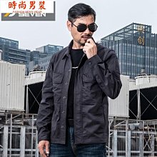 春秋夾克男戶外速乾多口袋休閒透氣大尺碼寬鬆衝鋒上衣運動外套男士（滿599元免運） 歷史價格詳細信息