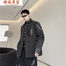 棒球外套 潮流拼接皮革袖電繡文字外套 夾克 寬鬆落肩【TJJ3623】現貨＋預購 歷史價格詳細信息