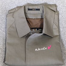 DAKS 日本製淺灰色咖啡橘格紋長袖襯衫,尺寸:LL,肩寬:50cm,100%毛,少穿極新,降價大出清. 歷史價格詳細信息