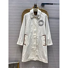 現貨 外套 風衣 棉衣 巴寶利B家女士vintage裁片棉質嘎巴甸Trench風衣外套bbrbur商務休閒英倫防水時-誠 歷史價格詳細信息
