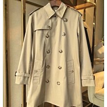 現貨 外套 風衣 棉衣 【BUR，鎮店之寶】秋冬款Vintage 格紋裁片棉質嘎巴甸Trench風衣-誠信商鋪 歷史價格詳細信息