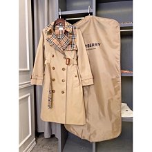 現貨 外套 風衣 棉衣 巴寶利B家女士vintage裁片棉質嘎巴甸Trench風衣外套bbrbur商務休閒英倫防水時-誠 歷史價格詳細信息
