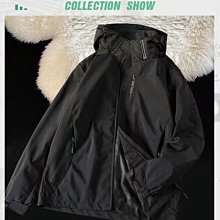 外貿沖鋒依男士外tao冬季加絨加厚保暖秋冬款防風防水可拆連帽夾克 歷史價格詳細信息