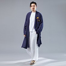 熱銷 風衣大衣新復古暗扣帶帽風衣中國風連帽風衣中長款男式風衣棉麻風衣大衣 可開發票 歷史價格詳細信息