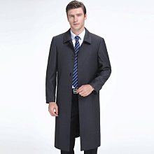 風衣男中長款風衣夾克加大尺碼風衣男韓版潮流帥氣過膝大衣外套休閒寬鬆外套A0929 高檔過膝中長款風衣男士薄款-时尚男装 歷史價格詳細信息